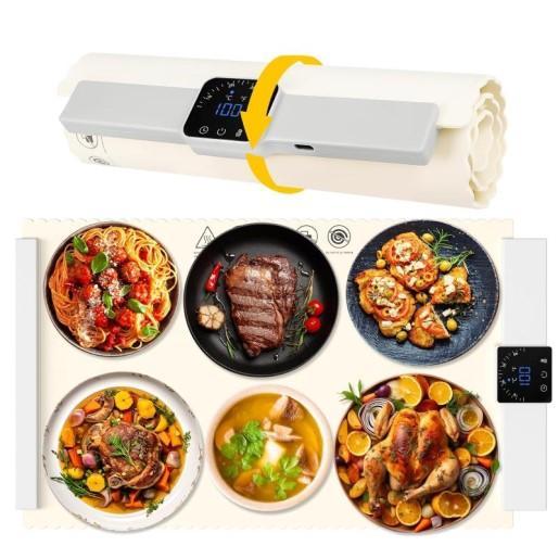 Kitchen - Cruifu Food Warming Mat, Klapola Saute Pan, Zyer Casserole Dish Set - MSRP $9,297
