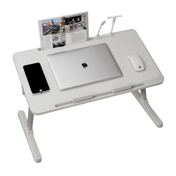 INHABIT UNION Laptop Desk for Bed, Adjustable Lap Desk - MSRP $36