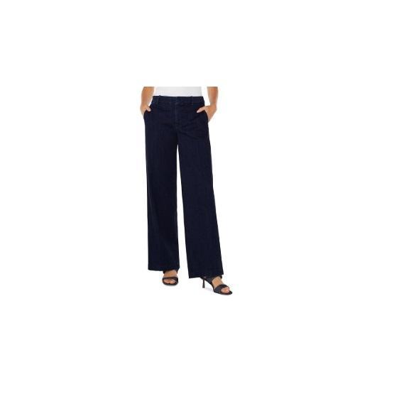 Apparel - Liverpool Los Angeles Kelsey Wide Leg Trouser, Endless Rose Long Sleeve, La Blanca - Original MSRP $1,190