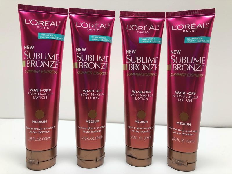 100 Piece Lot of New L'Oreal Sublime Bronzer Body Makeup