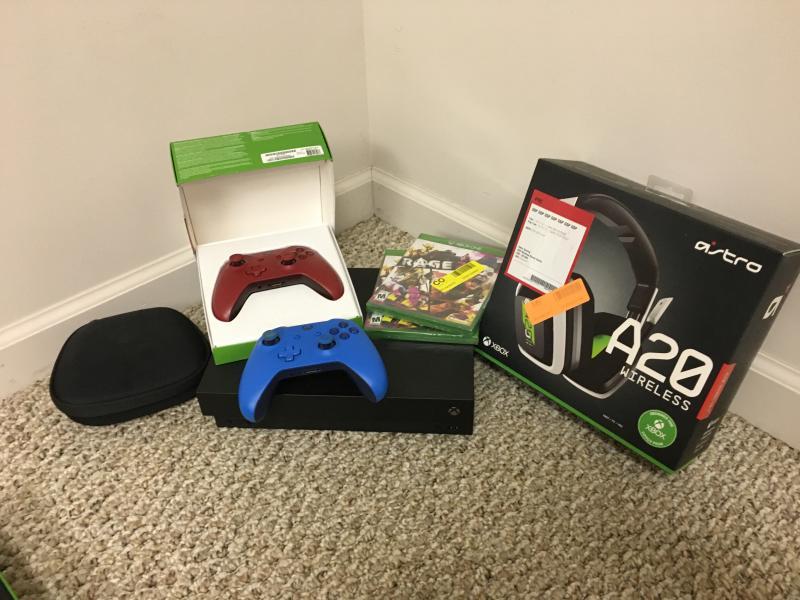 XBox One X System - Bundled w/ Games, Accessories & Extras