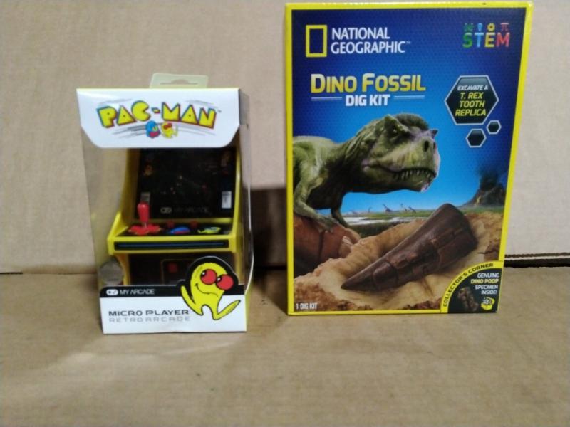 Toys - Disney Junior Roadster Racers Plush, National Geographic Dino Dig Kit - MSRP $1,861