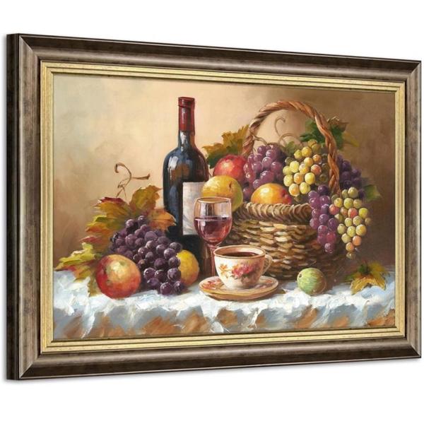 ARTISTIC PATH 36" x 24" Antique Kitchen Framed Wall Art - MSRP $88