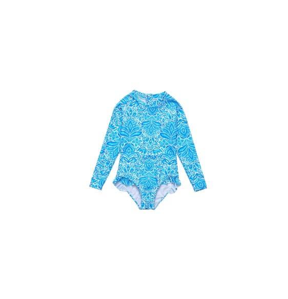 Apparel - Snapper Rock Santorini Blue Long Sleeve Surf Suit, The North Face, Jordan, Nike & More - Original MSRP $1,324