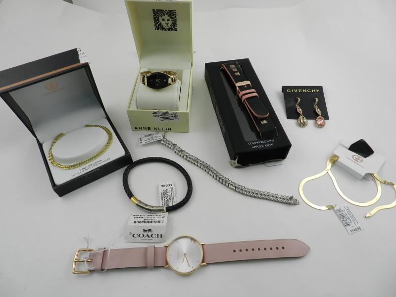 Major Department Store Jewelry & Watches-Coach,Givenchy,Silver....