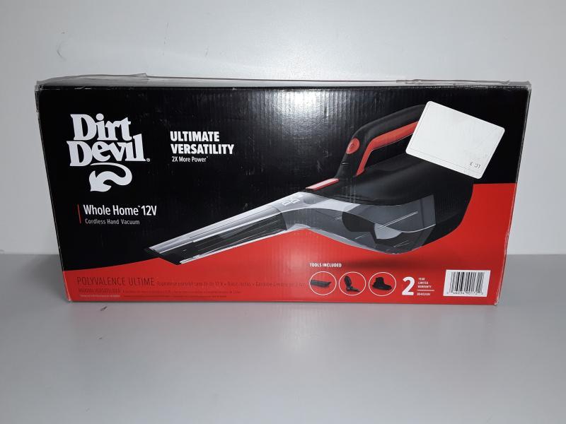 Dirt Devil BD40200 Whole Home 12V Cordless Handheld Portable Vacuum - Est Retail $59