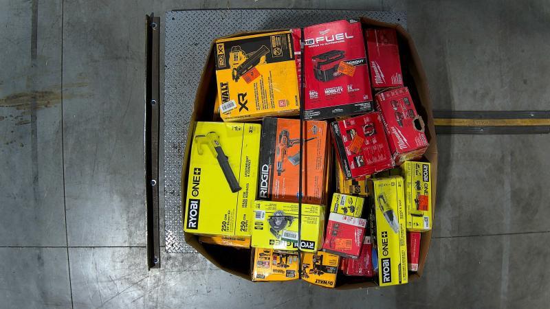 Tools & Hardware - Ryobi, Dewalt, Milwaukee, Ridgid - Est Retail $12,283