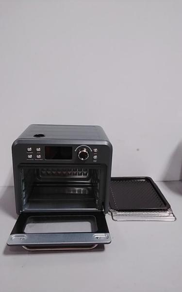 Sur La Table Kitchen Essentials 16qt Stainless Steel Air Fryer Oven with Steam Cool Gray - Est Retail $99