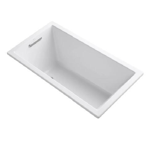 Kohler K-1130-0 Underscore Collection 60" Drop In or Undermount Soaking Bath Tub - MSRP $1,337