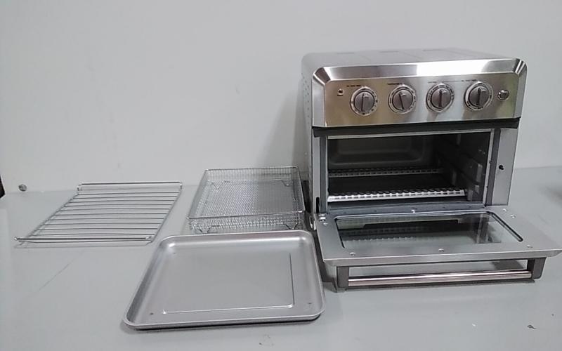 Cuisinart Air Fryer Toaster Oven Stainless Steel CTOA-122 - Est Retail $89
