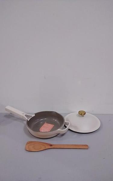 Our Place 3pc Aluminum Ceramic Nonstick Mini Always Pan Set Cream - Est Retail $80