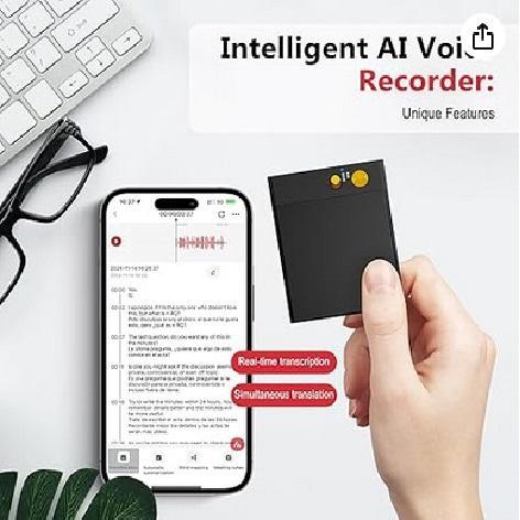 Office Product - AI Voice Recorders, MaxGear Acrylic Sign Holders, Boss Day Greeting Cards - MSRP $4,943