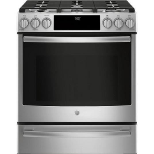 GE 5-Burner Sealed Gas Freestanding Range - MSRP $3200
