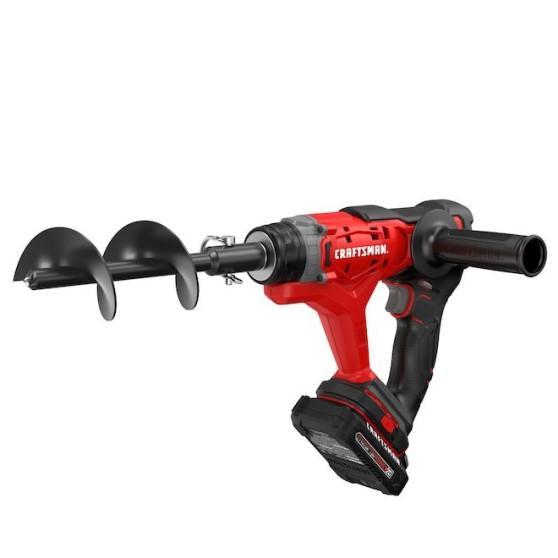 Craftsman V20 13.97 in. Steel Battery Operated Auger - MSRP $99