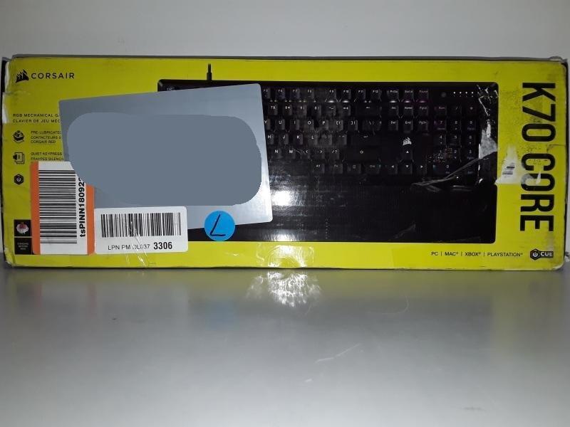 CORSAIR K70 CORE RGB Mechanical Wired Gaming Keyboard - MSRP $88