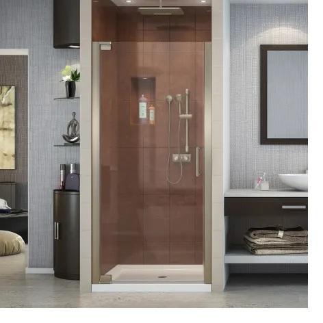 DreamLine SHDR-4128720-04 Frameless Shower Door with Clear Glass - MSRP $889