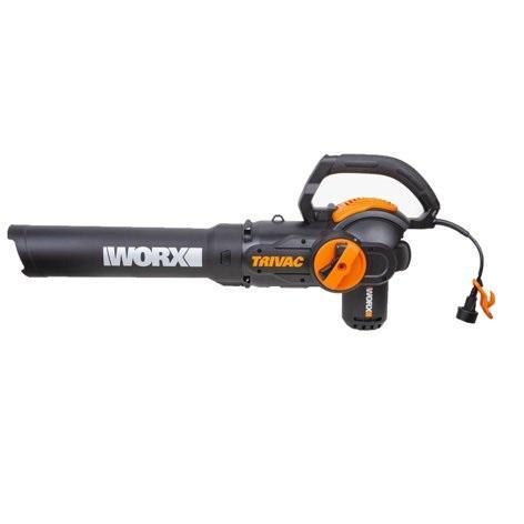 Worx WG512 3 in 1 Trivac 2 Speed Corded Electric Leaf Blower Mulcher Yard Vacuum - MSRP $119