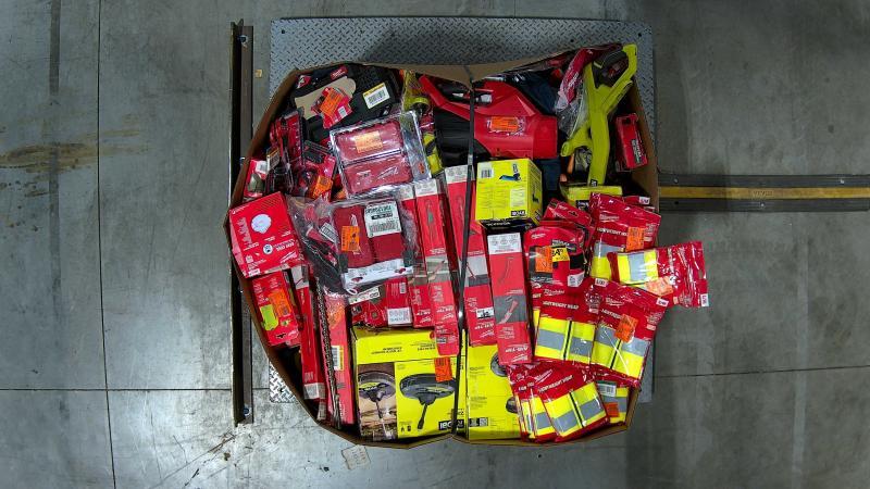 Tools - Ryobi, Milwaukee, Dewalt, Ridgid, Pacroban - Est Retail $10,184