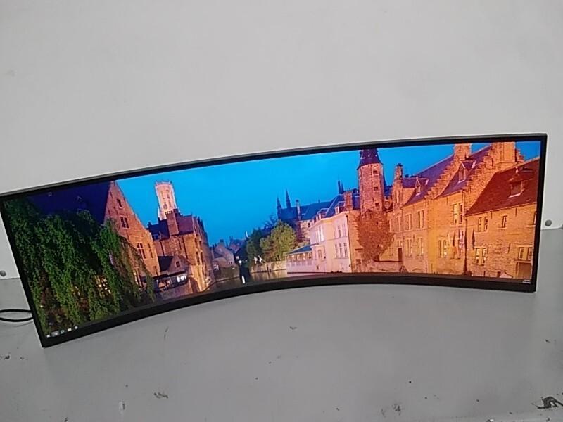 LG 49" UltraGear DQHD (5120x1440) Curved Gaming Monitor, 240Hz, Black - MSRP $999