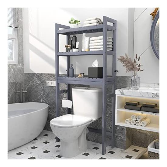 Furniture - Homykic Over the Toilet Storage, Hombys Area Rug, Round Pouf Ottoman - MSRP $6,065