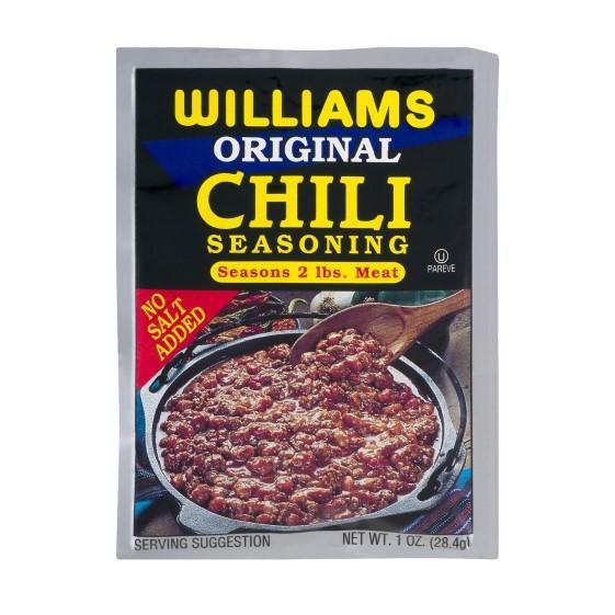 Grocery - Williams Chili Seasoning, Weetee Mugwort Tea Bags, Fruidles Valentine's Chocolate Hearts - MSRP $1,755