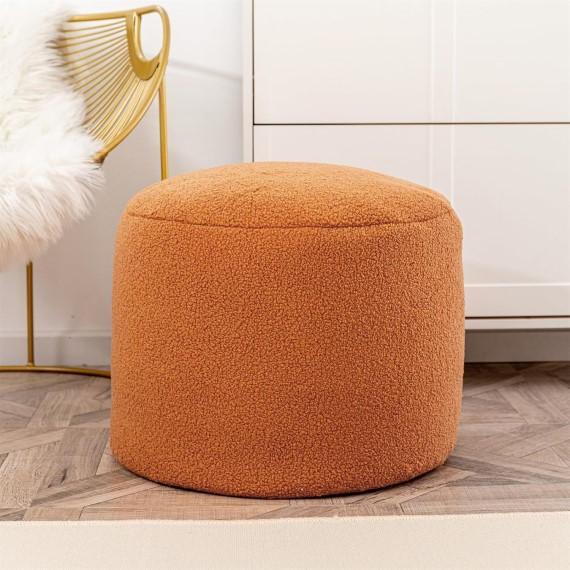 Furniture - Poofieotto Round Pouf Ottoman, Asuprui Ottoman, Jinchan Area Rug - MSRP $7,185