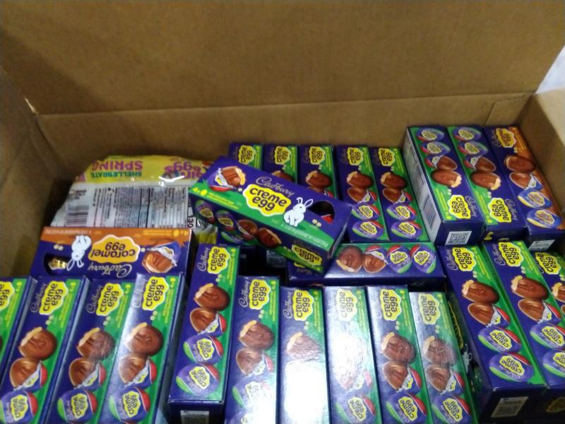 Grocery - Nice! Easter Chocolate, Galerie Jelly Bean & Sticker Filled Eggs - MSRP $11,011