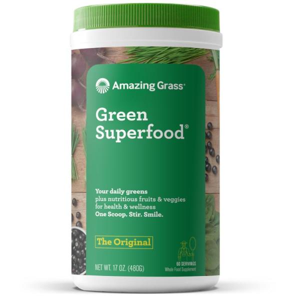 Grocery - Amazing Grass Greens Blend Superfood Broadway Basketeers Gourmet Gift Basket - MSRP $1,737