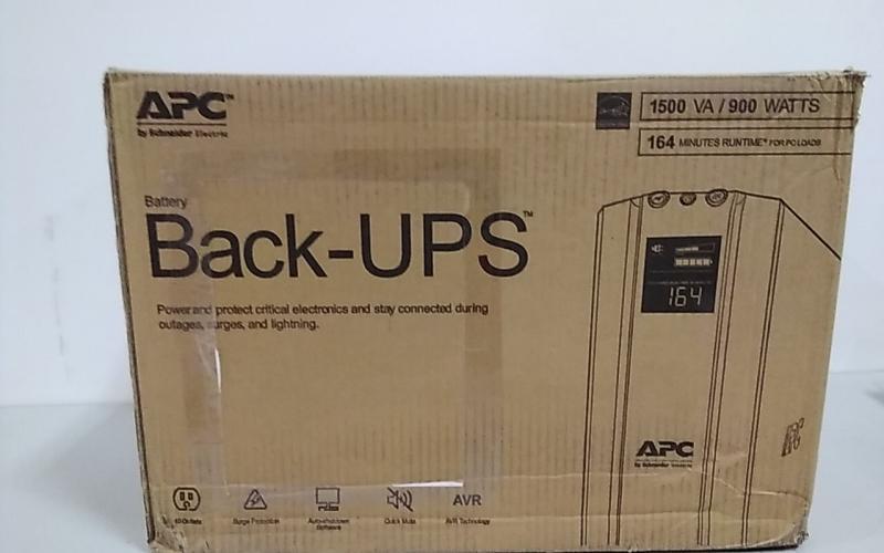 APC 1500VA Back-up UPS Surge(BX1500M) 731304331780 - MSRP $159
