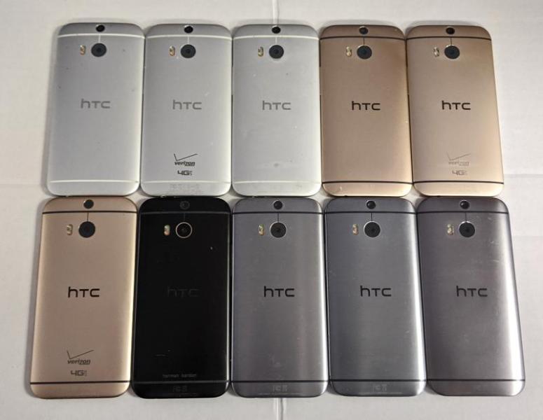 HTC One M8, HTC 10 & More, 88 Units, Refurb, MSRP $56,700