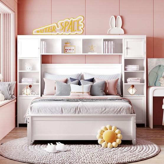 Furniture - Edwin Ray Bed with Cabinet & Shelf, Modrest Accent Chair, Daja Storage Daybed - Est Retail $4,054