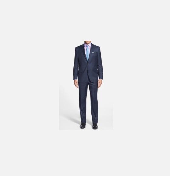 Apparel - Ted Baker Wool Sharkskin Suit, BOSS Dress Pants, David Donahue, Robert Barakett, Vuori - Original MSRP $2,159