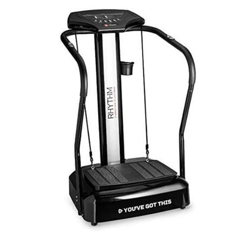 LifePro Rhythm Vibration Plate Exercise Machine with Handles for Balance Support - MSRP $449