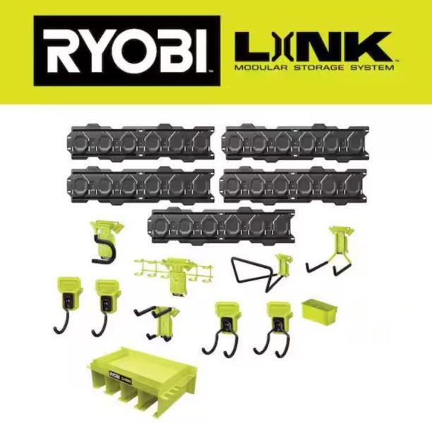 Tools - Ryobi Link Wall Storage Kit, Skyshalo Boat Throttle Control - Est Retail $3,044 - 1 plts