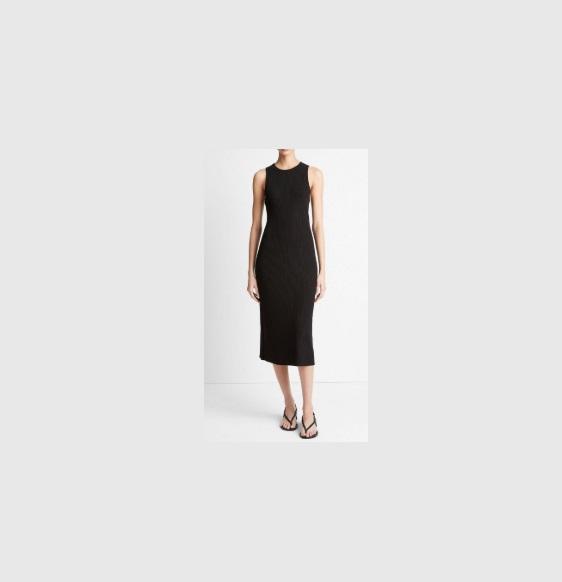 Apparel - Vince Rib High Neck Tank Dress, Free People Lucinda Midi Dress, Andie Malibu Snap Front -Original MSRP $2,341