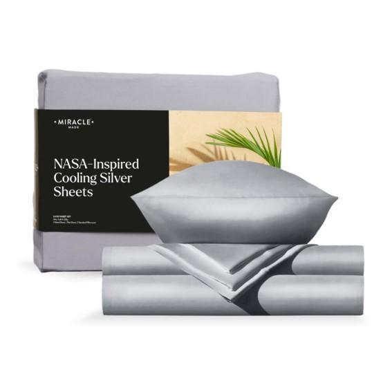 Home - Miracle Made Cooling Bed Sheets, DriftQway Valances, Artable Lace Tablecloth - MSRP $8,792