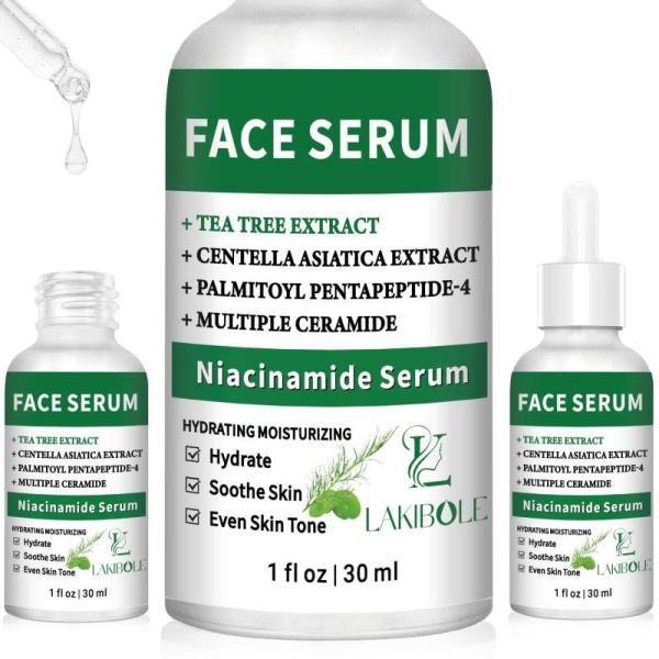 Beauty - LAKIBOLE 5% Niacinamide Serums, LAKIBOLE 2% Hyaluronic Acid Serums, Luckybear Heatless Curlers - MSRP $35,830