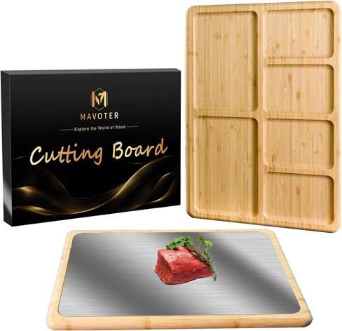 Kitchen - 2-in-1 Double Sided Titanium & Bamboo Cutting Boards, Chicken Shredders, Stanley Cup Ice Molds - MSRP $12,962