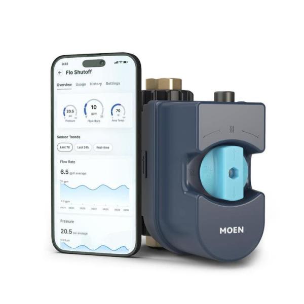 Home Improvement - Moen Water Monitor, Broan-NuTone Wall Heater, Peerless Roman Tub Faucet - MSRP $1,615