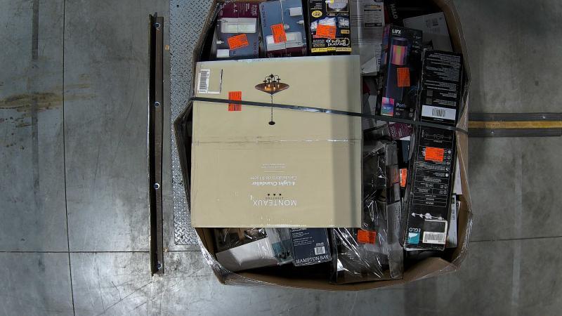 Lighting & Electrical - Wyze, RIDGID, Commercial Electric, Hampton Bay, Eglo, LIFX, Feit Electric - Est Retail $6,324