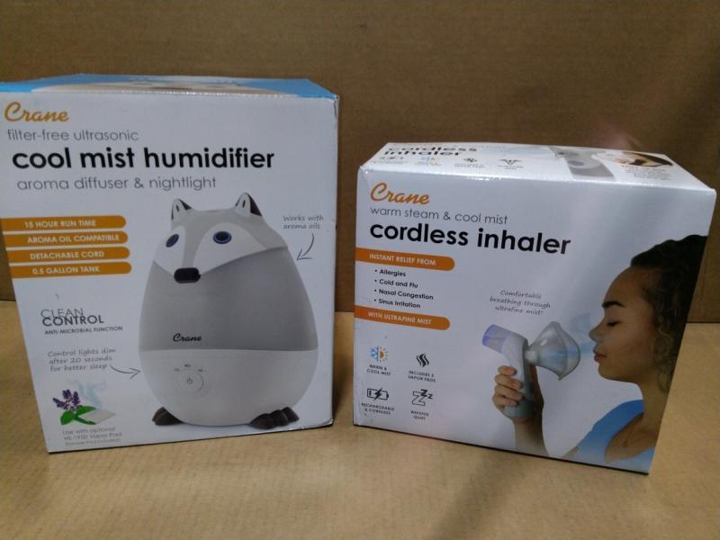 Health and Beauty - AmaMedic Kneading Eye Massager, Flonase Sensimist 24hr Relief Nasal Spray - MSRP $13,983
