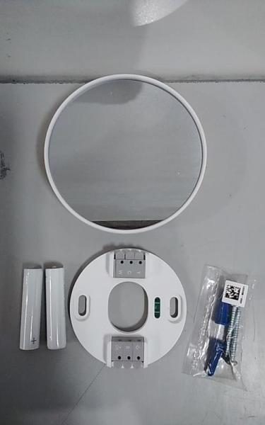 Google Nest Thermostat, Cotton Snow; Energy Star Certified, Smartphone App Control, Backlit Display - Est Retail $129