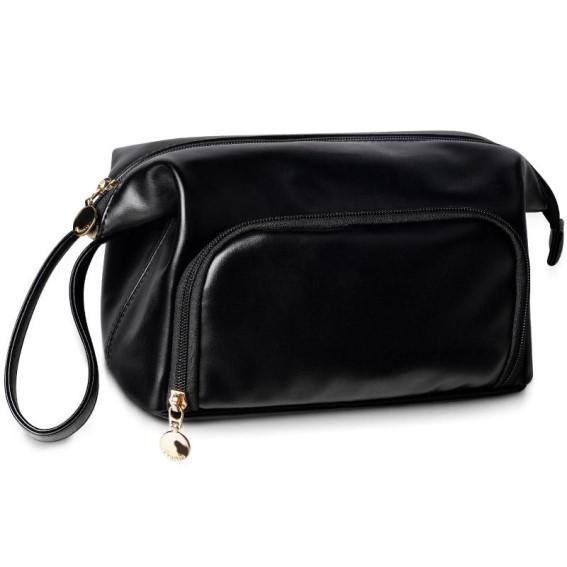 Luggage - Abiudeng Makeup Bag, Glamlily Set of 2 Handbags, Choco Mocha Drawstring Beach Bag - MSRP $17,911
