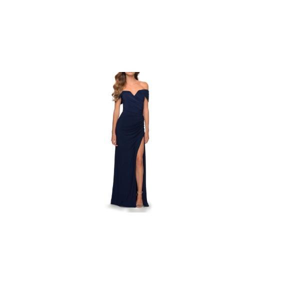 Apparel - La Femme Off the Shoulder Gown, Betsy & Adam, AG, Aviator Nation, Elwood, BECCA, SPANX - Original MSRP $3,480