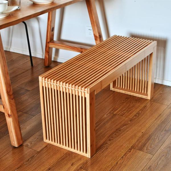 APRTAT Bamboo Dining 36in Bench, Indoor - MSRP $78