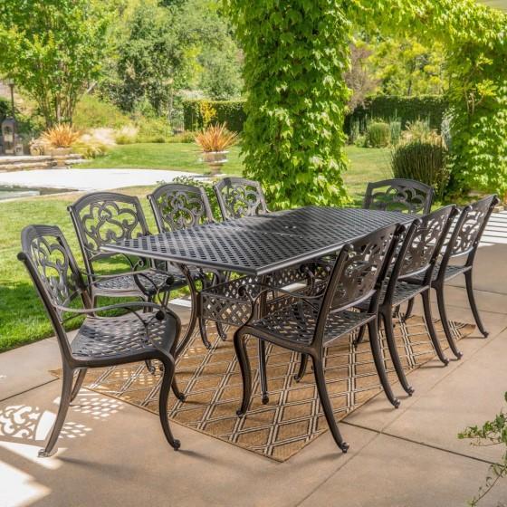 Truckload - Furniture - Jenisa Patio Dining Set, Oakland Double Dresser, Vicenta Coffee Table - MSRP $37,720