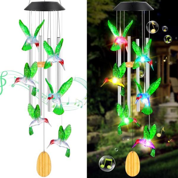 Lawn & Garden - Hummingbird Wind Chimes, Nervure Inflatable Scarecrow, Termx Rat Repellent - MSRP $17,243