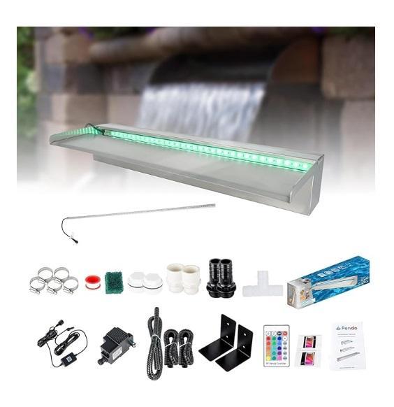 Lawn & Garden - PONDO 36'' APP Stainless Steel Spillway LED Lightbars, Jorohiker 10x10ft Pop Up Canopies - MSRP $5,579