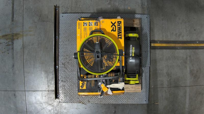 Tools - Dewalt Cordless Battery Powered Push Lawn Mower Kit, Assorted Tools - Est Retail $1,556