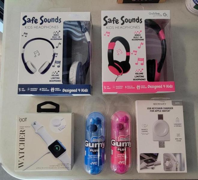 Headphones, Popsockets, Headsets, Wireless Pads & More